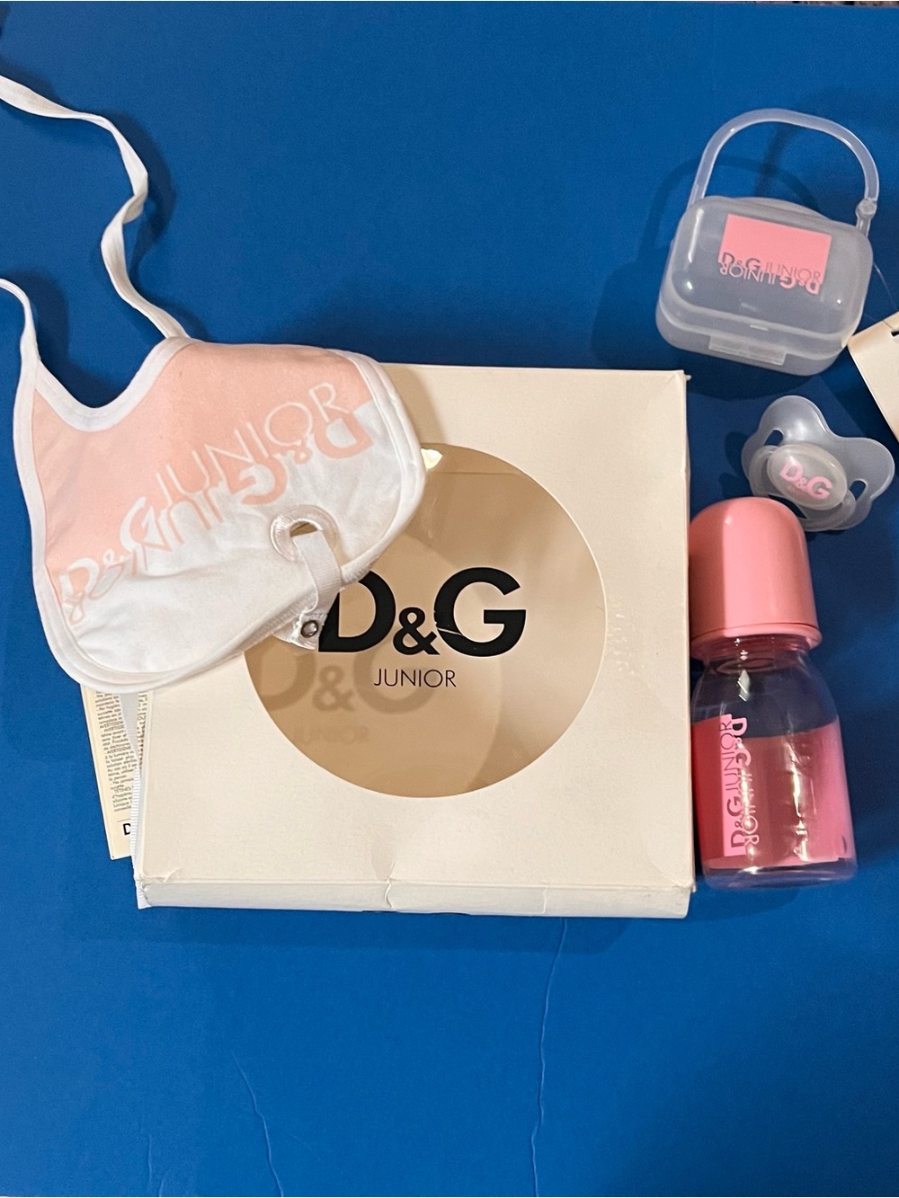 NIB D&G Dolce Gabbana Junior Infant Gift Set